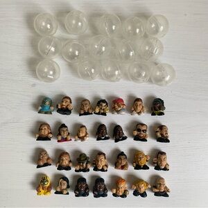 WWE Squinkies Lot - 28 Wrestler Figures & 15 Capsules